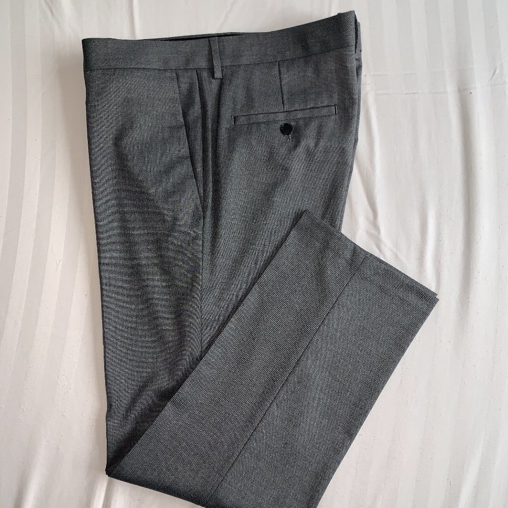 Dress Pants - Grey - Kenneth Cole - R - 36 x 29